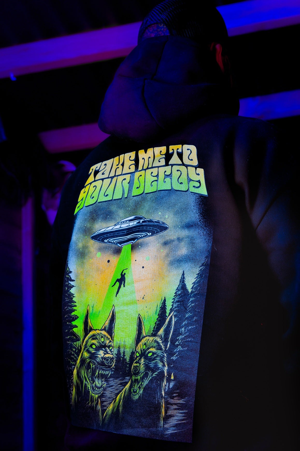 TAKE ME TO YOUR DECOY HOODIE